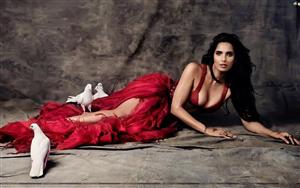 Padma Lakshmi shot by Kristian Schuller for Vogue 2019